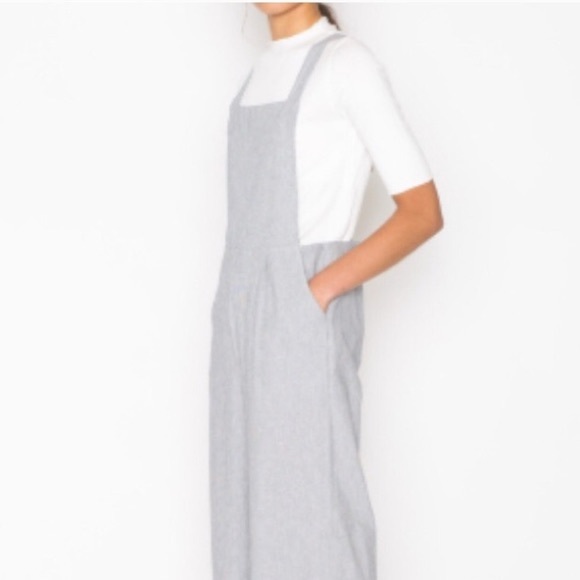 OAK + FORT Striped Jumpsuit - Picture 3 of 8